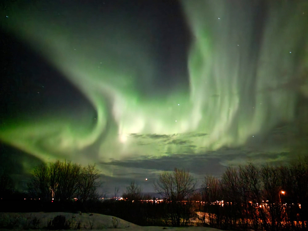 Polarna svjetlost – glavna atrakcija za vrijeme mračnih mjeseci (Foto: Dora Pavković)
